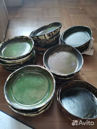 Тарелки ручной работы