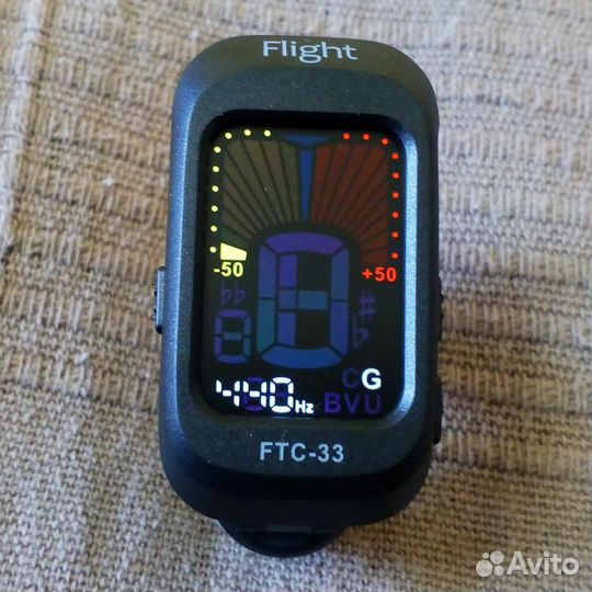 Тюнер-прищепка flight FTC-33