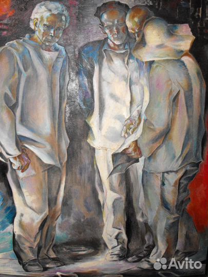 Картина соцреализм 'Рационализаторы 