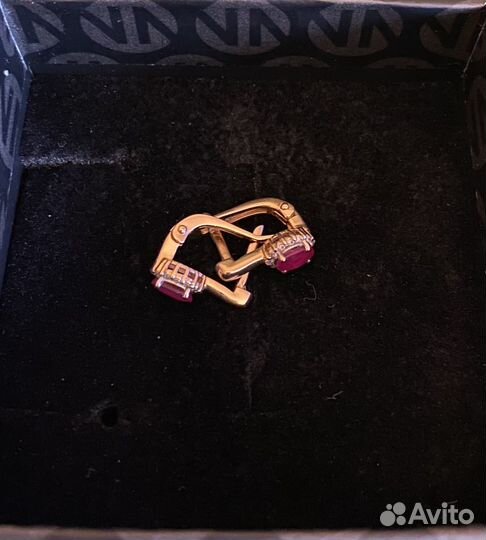 Золотые серьги детские