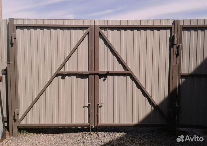 Распашные Ворота Замер Бесплатно