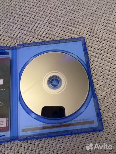 Диск ps4 Man of medan dark pictures