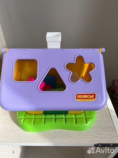 Домик сортер полесье