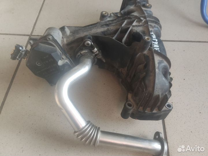 Коллектор впускной VW tiguan 2.0 TDI
