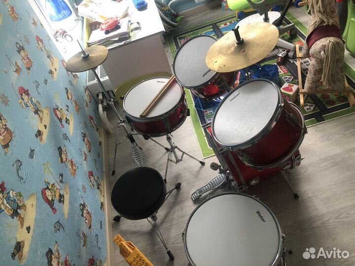 Детская ударная установка weber