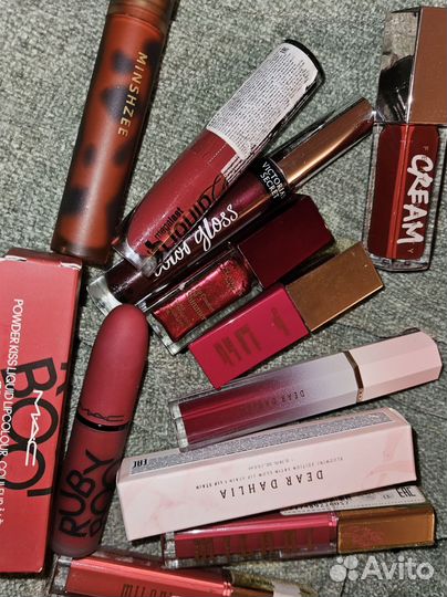 Вишневые бордовые винные помады, блески, тинты