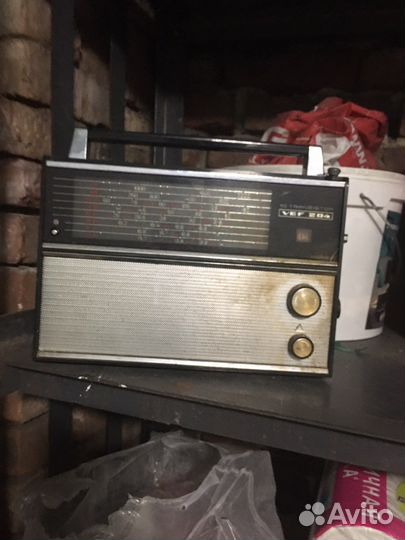Радиоприемник vef204, экспортный