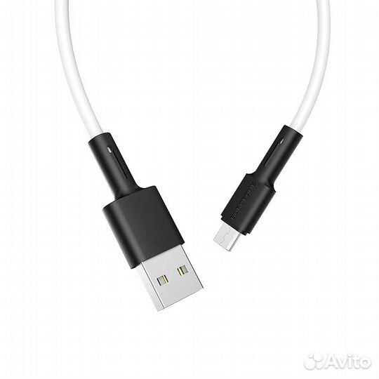 Кабель быстрая зарядка micro USB силикон