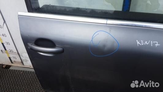 Дверь передняя правая volkswagen touareg 7L (KDN17