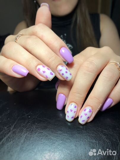 Маникюр, наращивание ногтей, покрытие гель лак