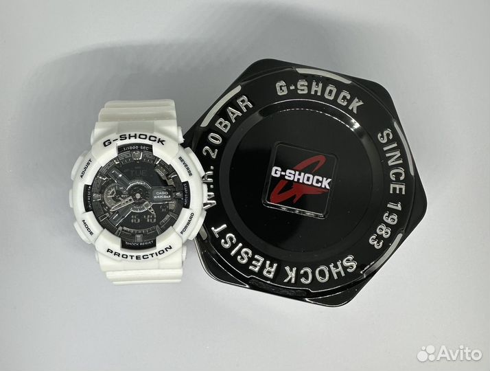 Часы cаsiо g shock white