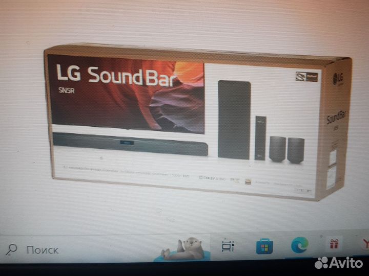 Новый забираем в магазине саундбар lg sn5r