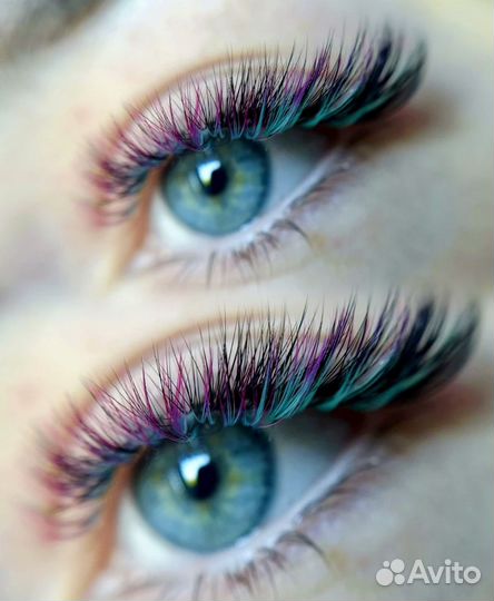 Модель Наращивание ресниц. Ламинирование. Брови