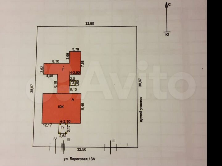 Дом 117 м² на участке 12 сот.