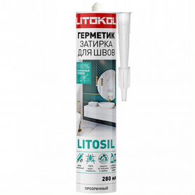 Герметик силиконовый litokol litosil, 280 мл