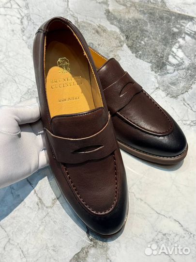 Мужские лоферы brunello cucinelli