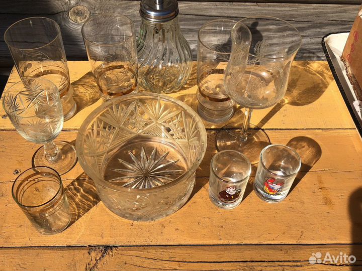 Стеклянная посуда СССР