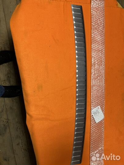 Накладка на бампер volkswagen passat b8