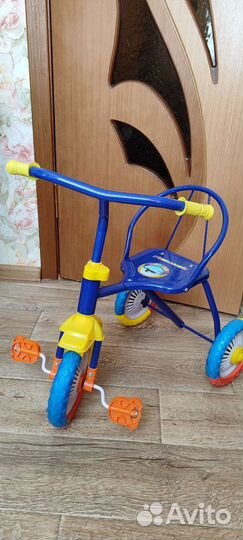 Детский 3х колесный велосипед новый