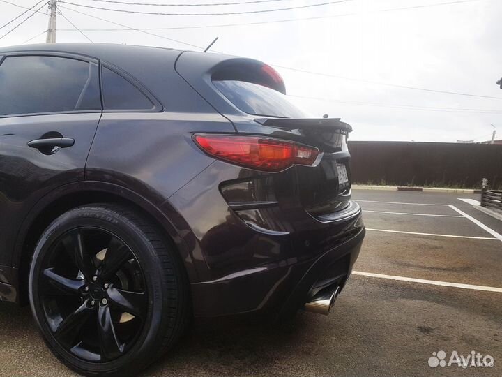 Спойлер infiniti fx35 fx37 fx50 fx30d (нижний)