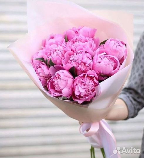 Пионы Букеты Цветы Доставка