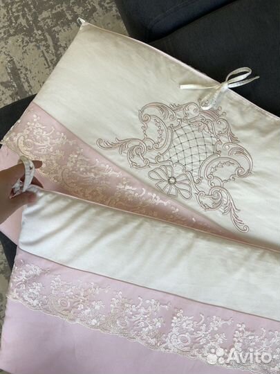 Комплект детского постельного белья с бортиками