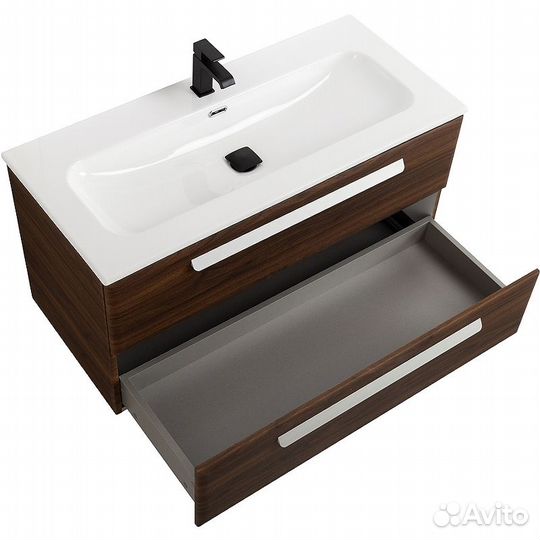 Тумба 100см орех софт Cezares Eco-Cer-N ECO-CER-N