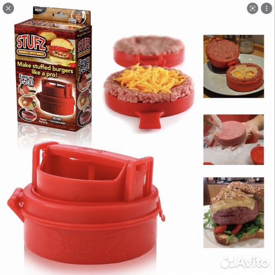 Пресс для котлет с начинкой