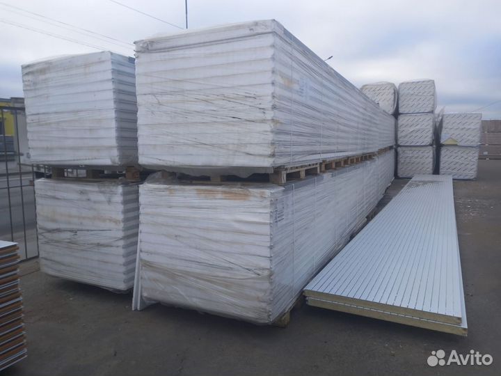 Сэндвич панели 25000 м2 в наличии