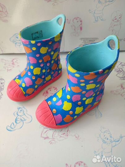Резиновые сапоги crocs c7