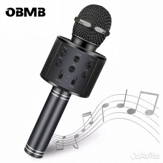 Караоке микрофон детский