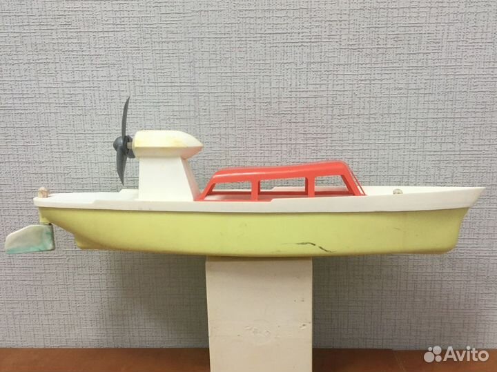 Электромеханическая игрушка СССР Глиссер/Катер