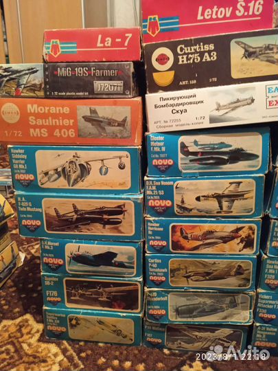 Сборная модель самолета 1 72