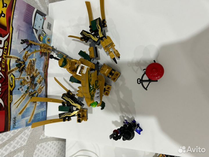 Lego Ninjago 70666 Золотой дракон