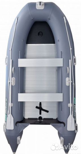 Надувная лодка gladiator C370AL серая