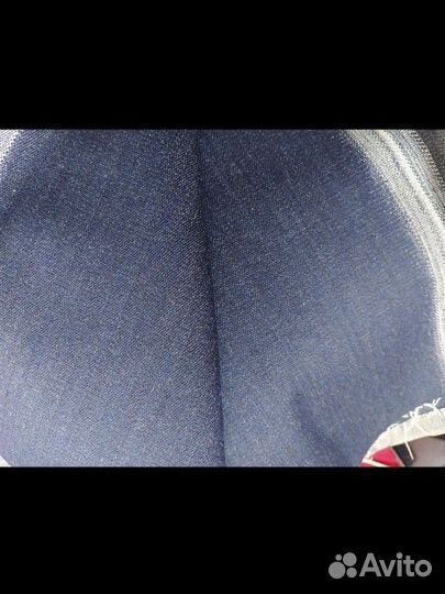Отрез джинсовая ткань