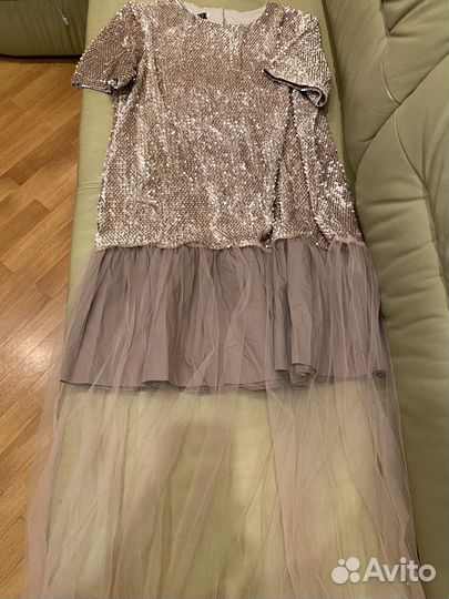 Платье с пайетками женское