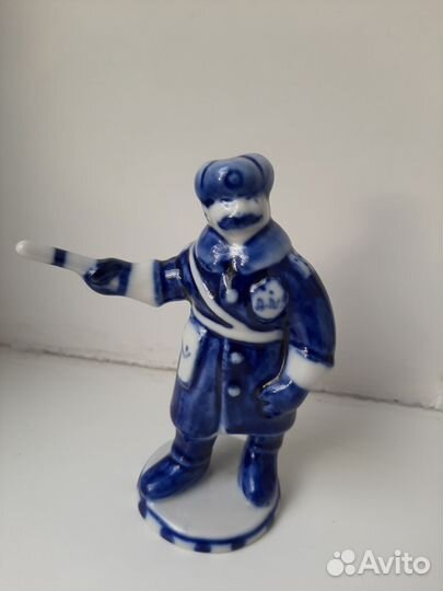 Статуэтка Гжель СССР,ретро