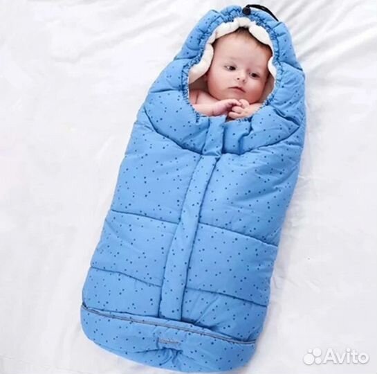 Теплый конверт в коляску