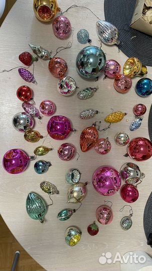 Елочные игрушки СССР