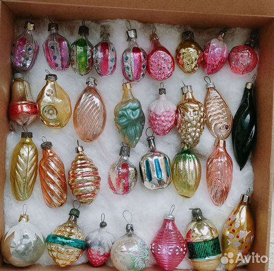 Елочные игрушки СССР