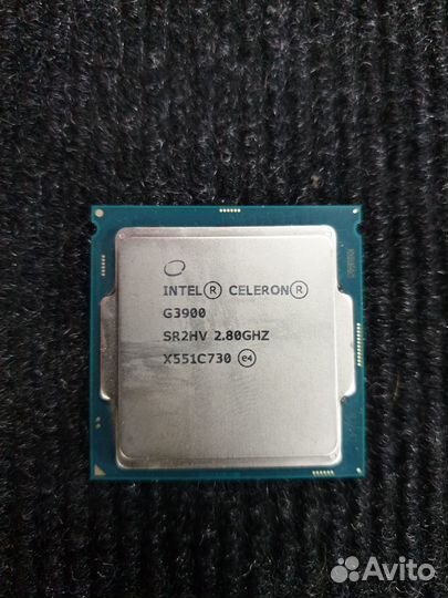 Процессор Intel Celeron G3900 LGA 1151v1
