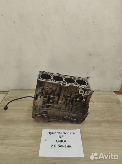 Блок цилиндров G4KA 2.0 бензин Хендай Соната