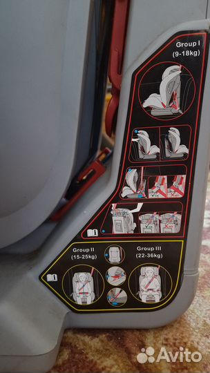 Автомобильное кресло от 9 до 36 кг Baby Care