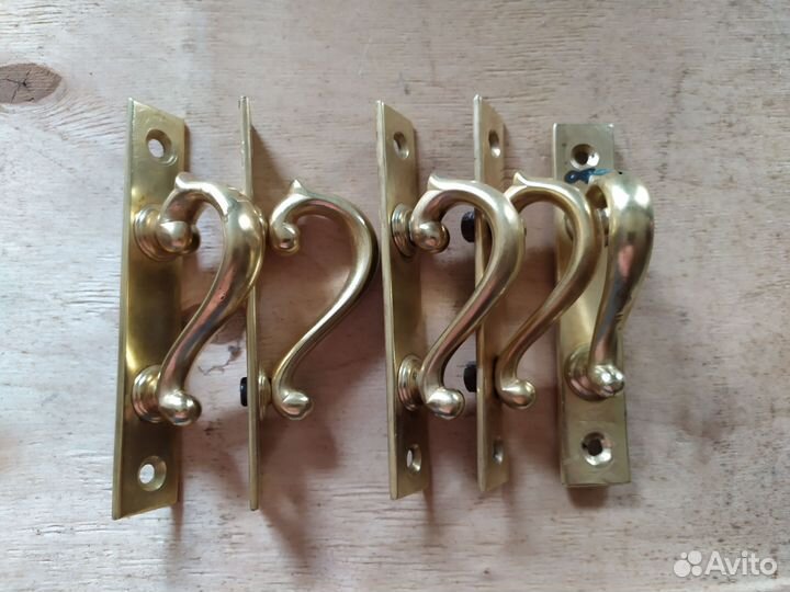 Латунные ручки
