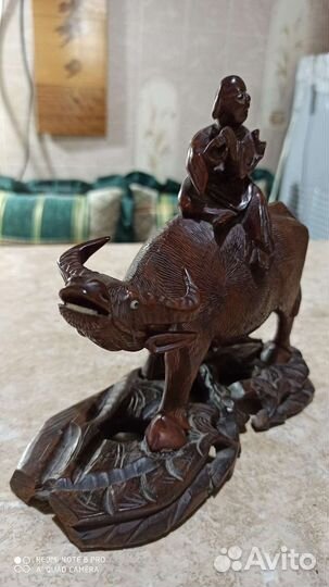 Статуэтки деревянные. Старый Китай