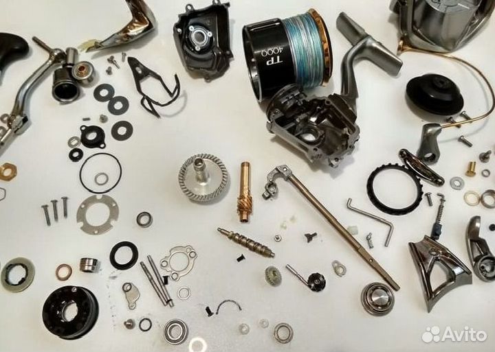 Ремонт и тех.обслуживание (то) рыболовных катушек