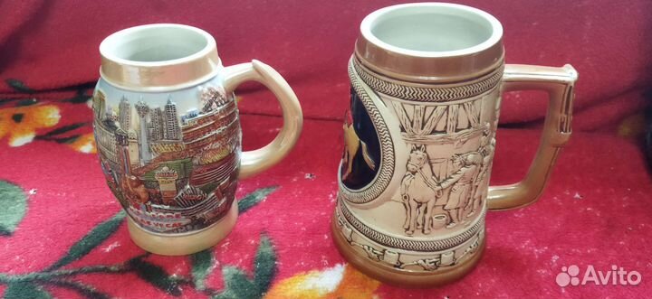 Кружки пивные керамические