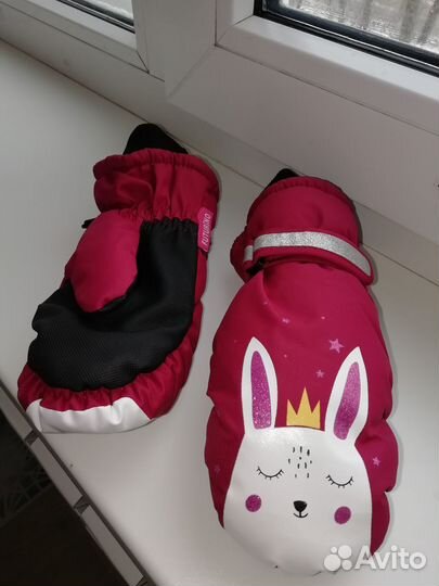 Варежки утепленные