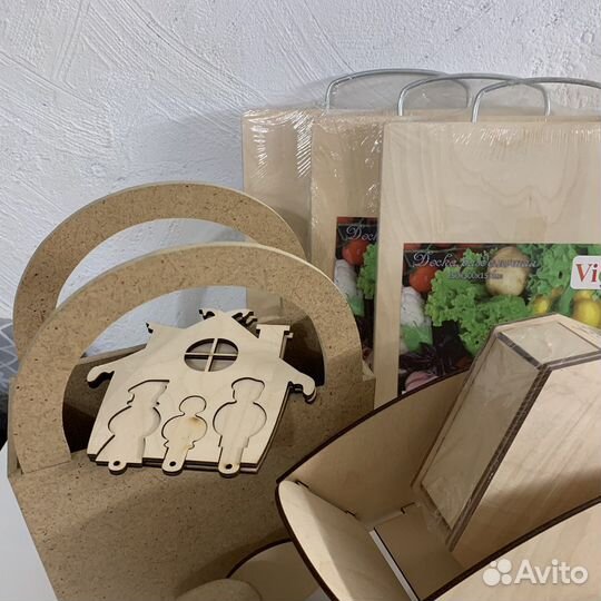 Заготовки деревянные для творчества